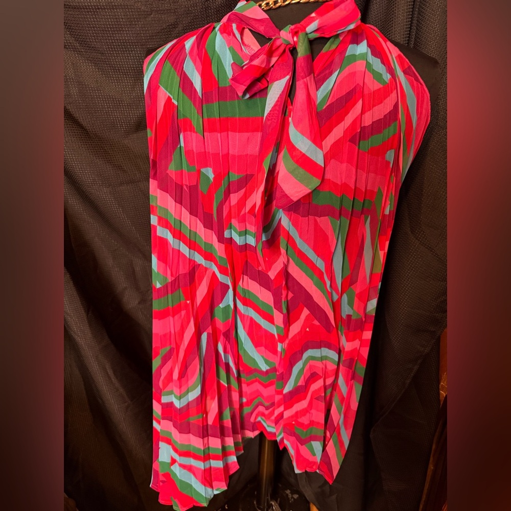 Colorful Striped Mini Dress - Picture 4 of 5